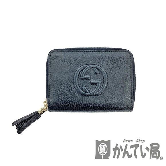 Gucci Body Leather Black Wallet - Picture 1 of 9